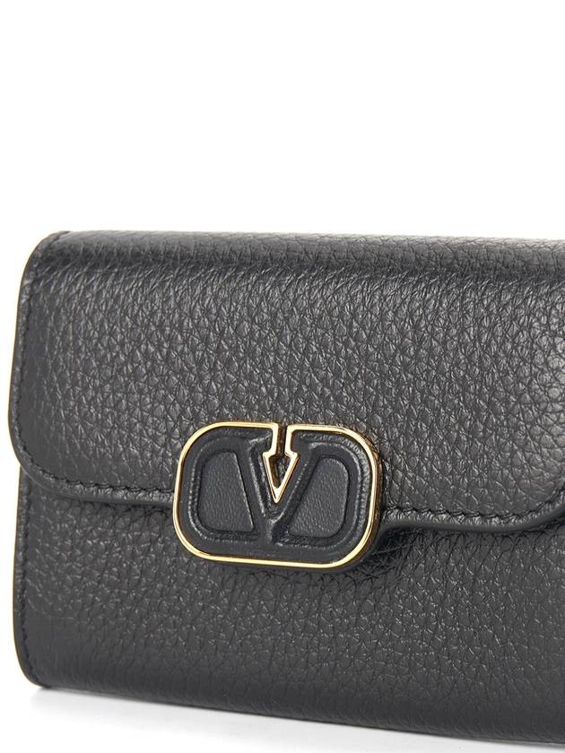 V logo women s card wallet P0AA7LFN 0NO - VALENTINO - BALAAN 5