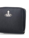 Half Wallet 5107004JU S000D N403 Black - VIVIENNE WESTWOOD - BALAAN 5