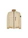 Compass Badge Pleated Windbreaker Sand - STONE ISLAND - BALAAN 4