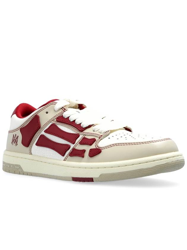 Amiri Sneakers Varsity Skel Top, Women's, Burgundy - AMIRI - BALAAN 4