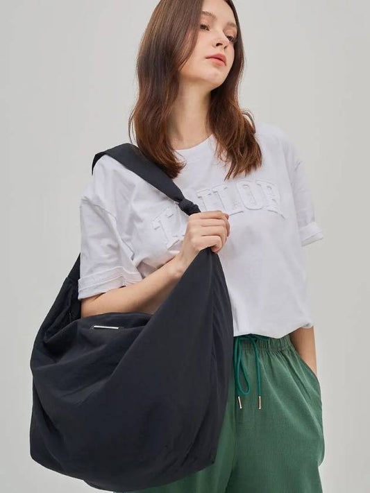 cross hobo bag black - TAILOR STUDIO - BALAAN 2