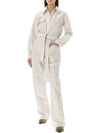 Denim Jumpsuit White - GOLDEN GOOSE - BALAAN 5