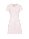 Sequin knit short dress pink - SELF PORTRAIT - BALAAN 2