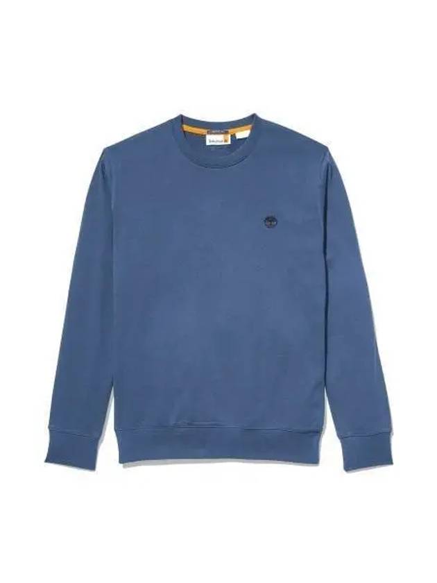 Oyster loopback sweatshirt dark denim TB0A276N2881 - TIMBERLAND - BALAAN 1