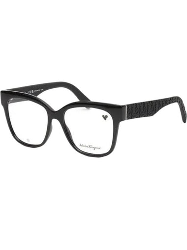 Women's Square Frame Eyeglasses Black - SALVATORE FERRAGAMO - BALAAN 1