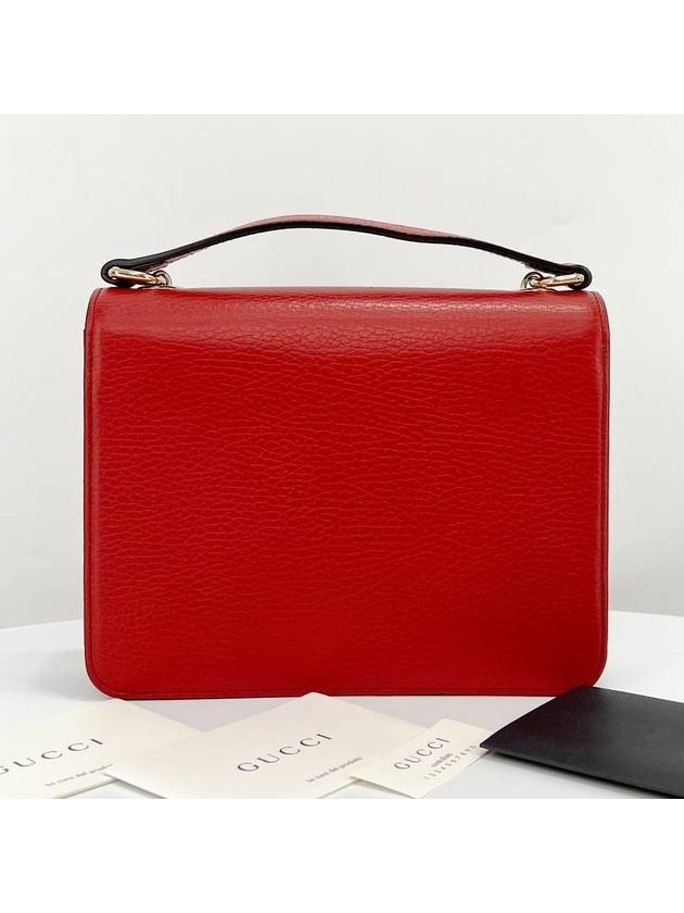 Interlocking chain cross bag red 510304 - GUCCI - BALAAN 3