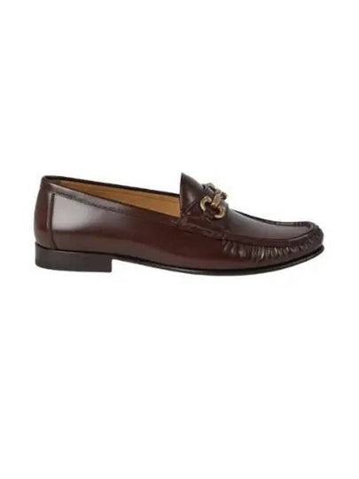 Horsebit Leather Loafers Brown - BRUNELLO CUCINELLI - BALAAN 2