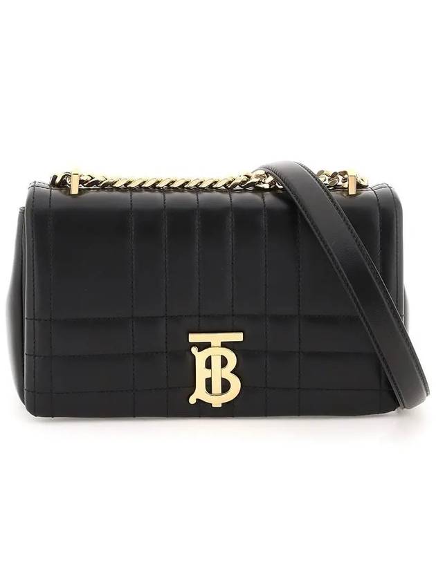 Lola Quilted Lambskin Small Shoulder Bag Black - BURBERRY - BALAAN 2