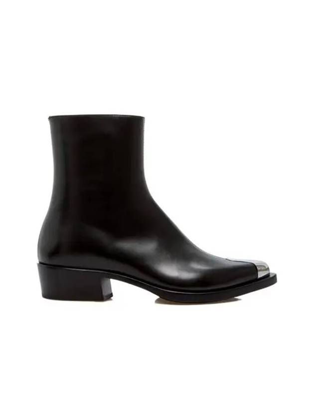 Punk Ankle Boots Black - ALEXANDER MCQUEEN - BALAAN 4