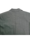 Women's Guelfo Yarn Dyed Wool Jacket Grey - MAX MARA - BALAAN 10