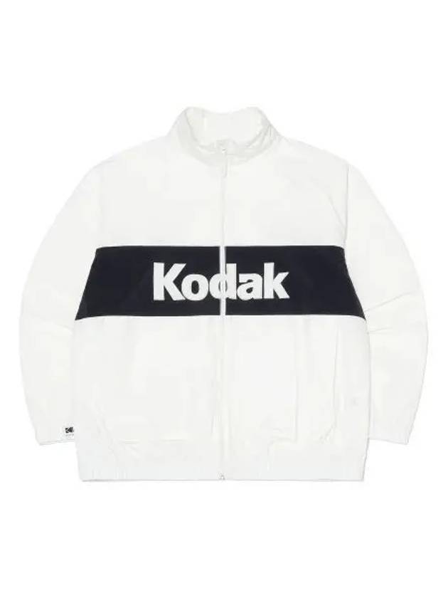 KODAK big logo color block jacket white - KODO - BALAAN 1