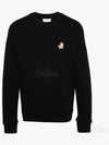 Fox Cotton Sweatshirt Black - MAISON KITSUNE - BALAAN 2