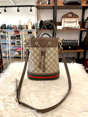 Daol Sangin Store GG Ophidia Bucket Bag Small 550621 Condition A - GUCCI - BALAAN 1