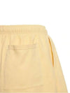 Print Logo Crown Disco Shorts Yellow - SPORTY & RICH - BALAAN 5