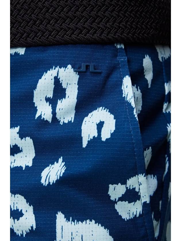 Men s Team Print Pants Savanna BlueGMPA08936 O498 - J.LINDEBERG - BALAAN 5