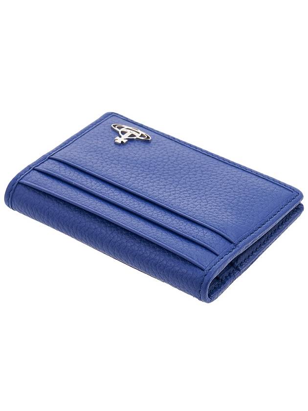 Grain leather card wallet 51110023 L001J K401 - VIVIENNE WESTWOOD - BALAAN.