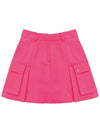 A-line cargo skirtpink - BUTTONPLAY - BALAAN 1