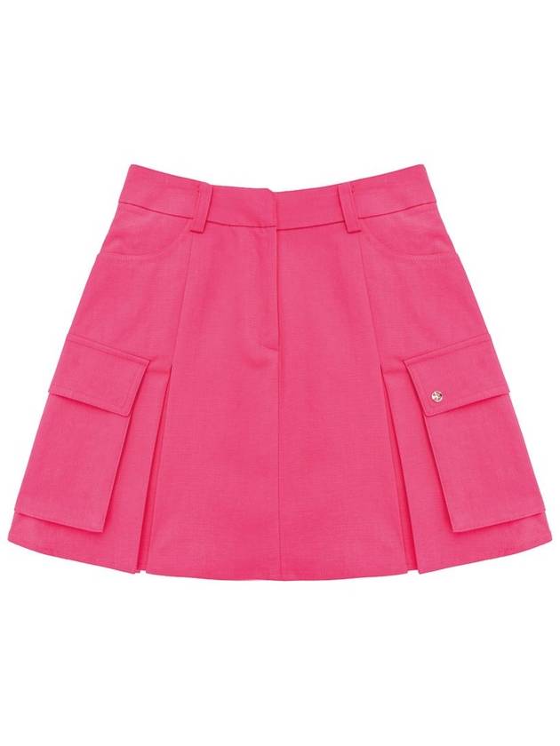 A-line cargo skirtpink - BUTTONPLAY - BALAAN 1