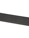 Men's Fixed Leather Belt Black - SALVATORE FERRAGAMO - BALAAN 6