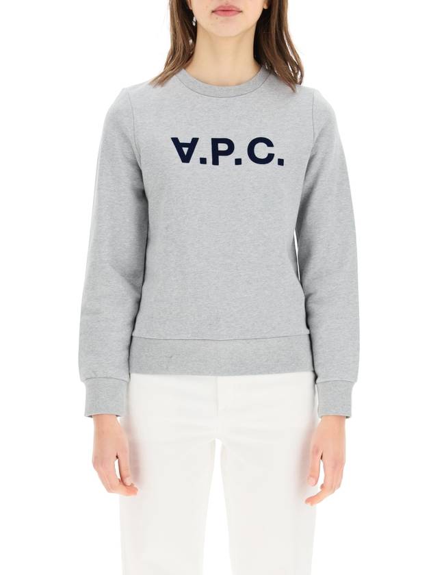 VPC Logo Sweatshirt Grey - A.P.C. - BALAAN 3