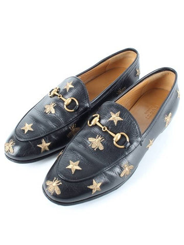 Horsebit bee embroidery mule loafers 37 240 - GUCCI - BALAAN 1