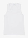 Slim Fit Stretch Cotton Sleeveless White - BOTTEGA VENETA - BALAAN 2