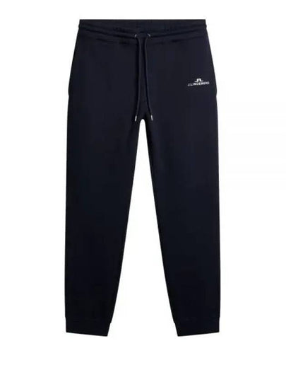 Alpha Logo Print Track Pants Navy - J.LINDEBERG - BALAAN 2