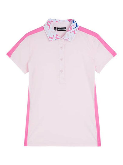 Golfwear Tilda Women's Collar Short Sleeve T-Shirt GWJT08473 S054 - J.LINDEBERG - BALAAN 2