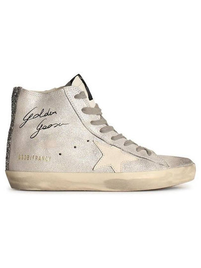 Francy Leather High Top Sneakers White - GOLDEN GOOSE - BALAAN 2