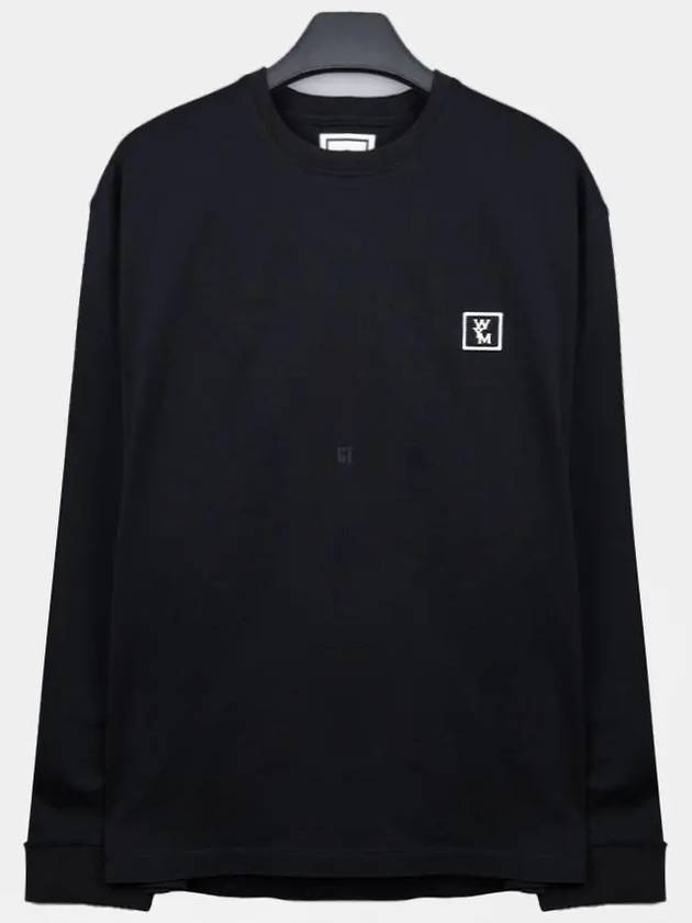 Men s back logo long sleeve t shirt black 201373 - WOOYOUNGMI - BALAAN 3