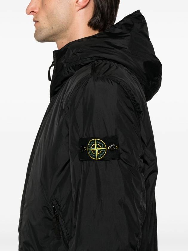 Crinkle Reps R NY Padding Black - STONE ISLAND - BALAAN 7