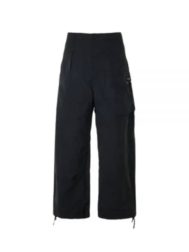 Snap Pocket Cargo Straight Pants Black - TEN C - BALAAN 2