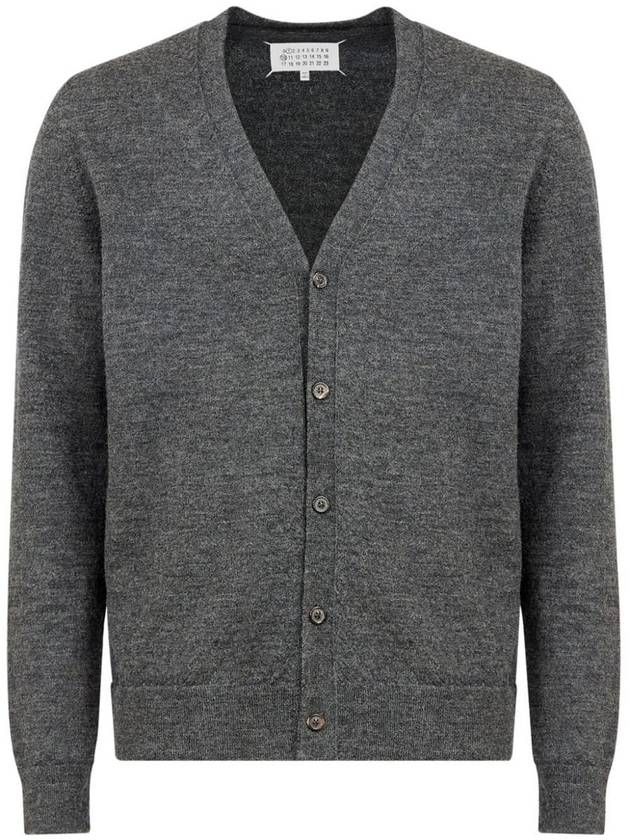 Maison Margiela Fine Knitted Cardigan With Patches Clothing - MAISON MARGIELA - BALAAN 1