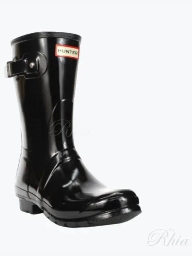 Original Short Gloss Rain Boots Black - HUNTER - BALAAN 2