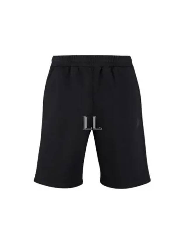 Men's Logo Printing Bermuda Shorts Black - GOLDEN GOOSE - BALAAN 2