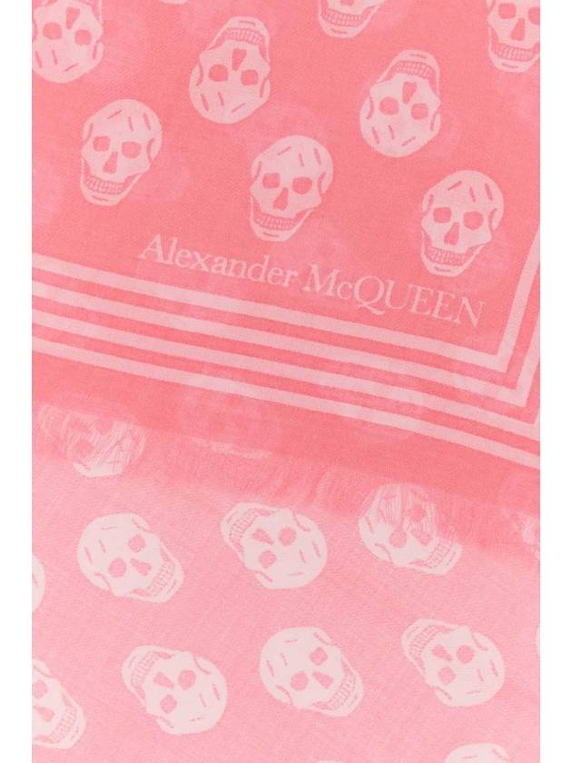 Biker Scarf 5909343222Q 5672 PSYC PINK PALE PINK B0170292022 - ALEXANDER MCQUEEN - BALAAN 4