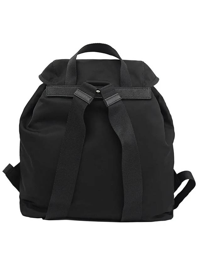 Nylon Triangle Logo Pocono Backpack Black - PRADA - BALAAN 3