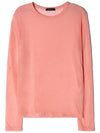 See through tencel long sleeve t shirt pink - LESEIZIEME - BALAAN 1