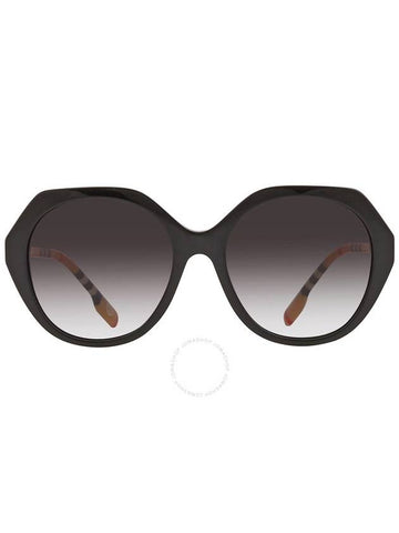 Burberry Vanessa Grey Gradient Geometric Ladies Sunglasses BE4375 38538G 55 - BURBERRY - BALAAN 1