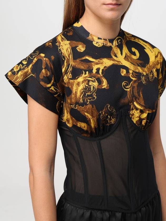 T-shirt a corsetto Versace Jeans Couture - VERSACE - BALAAN 4