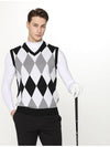 Argyle V-neck VestHE1MSV001 - HOLIC&PLAY - BALAAN 4