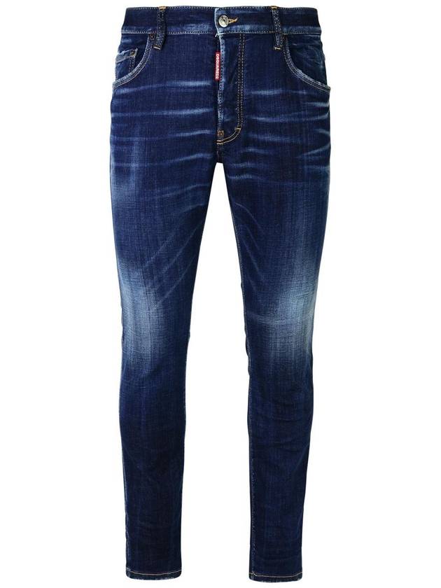 24FW Denim Straight Pants S74LB1591S30664 470 NAVY BLUE - DSQUARED2 - BALAAN 2