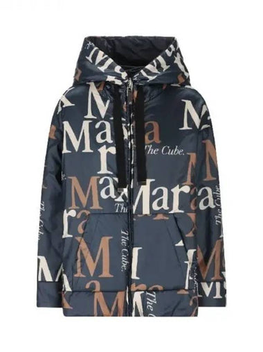 Max Mara The Cube logo printing reversible padding - MAX MARA - BALAAN 1