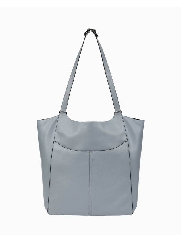 Jeans Cinched PU Convertible Shopper Tote Bag Blue - CALVIN KLEIN - BALAAN 1