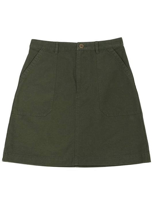 COGBJ F06299 KAF VERT FONCE Women s Mini Skirt - A.P.C. - BALAAN 1