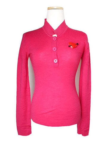 magenta knit shirt 44 - SONIA RYKIEL - BALAAN 1