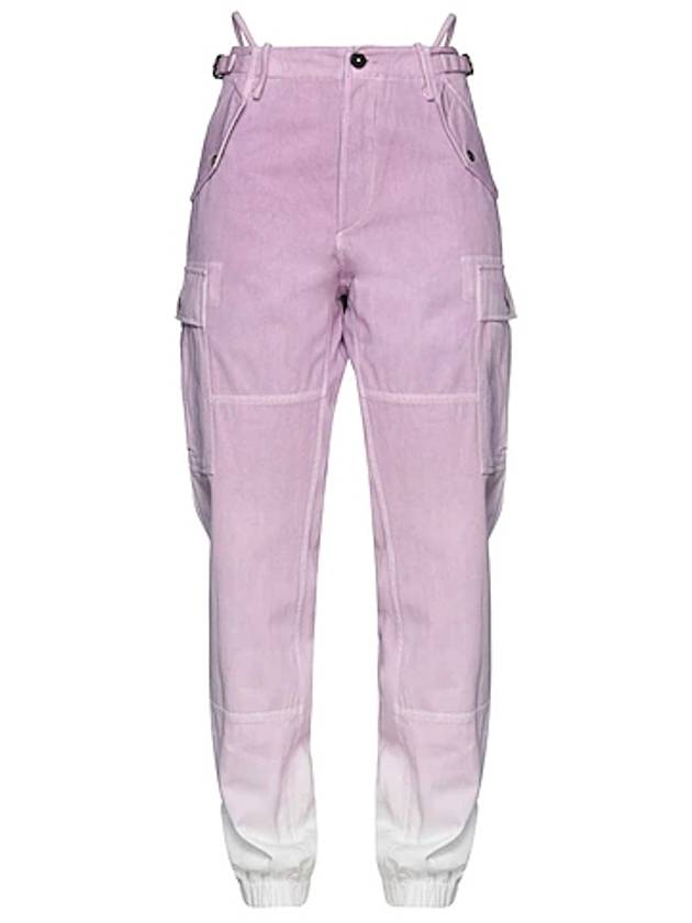 Purple Tie & Dye Cargo Pants - FAITH CONNEXION - BALAAN 5