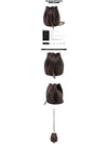 Pom Pom Double Jump Bucket Bag Dark Brown - DRAGON DIFFUSION - BALAAN 3