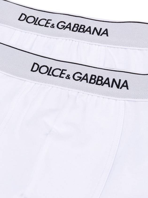 Men's Liqueur Boxer 2 Pack Briefs White - DOLCE&GABBANA - BALAAN 5