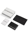 Logo 4G Monogram Card Wallet Black - GIVENCHY - BALAAN 5